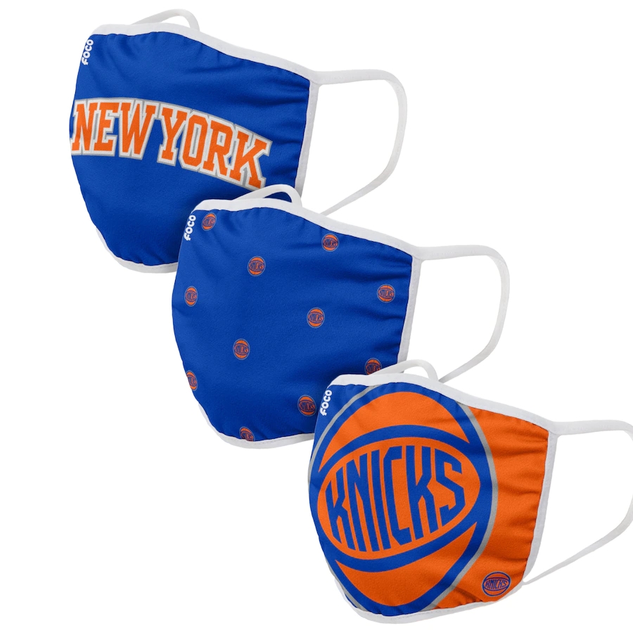 Adult New York Knicks 3Pack Dust mask with filter->washington redskins->NFL Jersey